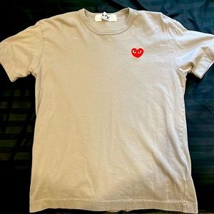 Size L, Grey, COMME des GARÇONS MENS T-shirt